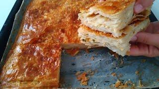 SADECE 2 BEZEYLE TAM 20 KAT OLDUARTIK BU YÖNTEMLE YAPIYORUMTEK TEK HAMUR AÇMA YOK EL AÇMASI BÖREK