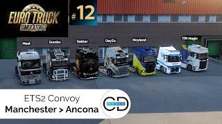 Manchester to Ancona - ETRC Convoy Part 1 - Euro Truck Simulator 2