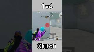 1v4 Clutch in Apartment #shorts #bgmi #1vs4