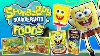 A Look at Nostalgic SpongeBob Foods & Candies