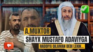 Abror muxtor aliy o'ziga-o'zi raddiya qildi!