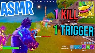 ASMR Gaming  Fortnite 1 Kill = 1 Trigger Relaxing Mouth Sounds  Controller Sounds + Whispering 