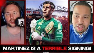 HUGE CLASH! Emi Martinez Is A TERRIBLE SIGNING For Man Utd!