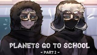 Solarhumans/Planethumans go to school || Ships || Lazy || Not Solarballs