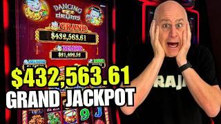 UNREAL!!!  SUPER MASSIVE JACKPOT PLAYING HIGH LIMIT DANCING DRUMS!!!