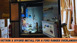 Victron x Offgrid install for a Ford Ranger Overlander