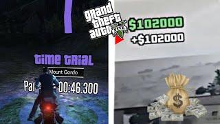 How to do - GTA 5 - Mount Gordo Time Trial *easiest way*