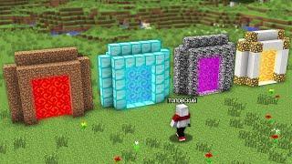 КУДА ВЕДУТ ЭТИ НОВЫЕ ПОРТАЛЫ В МАЙНКРАФТ 100% Троллинг Ловушка Minecraft Проход Топовский Тоннель