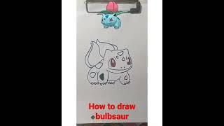 How to draw Bulbasaur  | by colour the World September 23, 2023