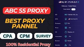 Buy Socks5 Daily Proxy Cheap Rate Abcproxy | ABC s5 proxy: Best Proxy for Survey