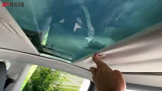 Tesla Model Y 2023 Retractable Sunshade for Overheat Protection from EVBase@MyGadgetsWorld