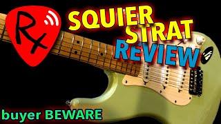 Squire Strat Review - GARBAGE