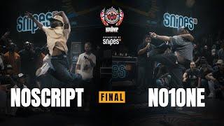 Noscript vs No1one | Male Final | EBS Krump 2024