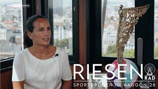 "RIESENrad: Sportgrößen im Waggon 28" - Gast: ÖFB-Teamchefin Irene Fuhrmann