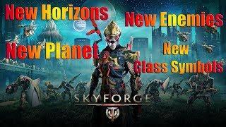 Skyforge New Horizon Update/New enemies/New planet/Class Symbols