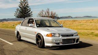 My Mitsubishi  EVO1 IN A PADDOCK!!