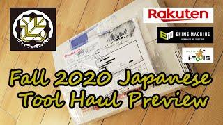 Japanese Tool Showcase 28: Tool Haul Preview from Rakuten (i-Tools & Ehime Machine)