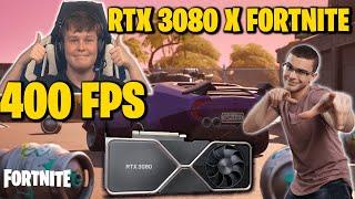 Benjyfishy & NickEh30 Try new RTX 3080 On Fortnite (360+fps)