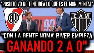 RUGGERI DEJA EN RIDICULO A PERIODISTAS BOSTEROS AL RECORDALES LA GRANDEZA DE RIVER PLATE