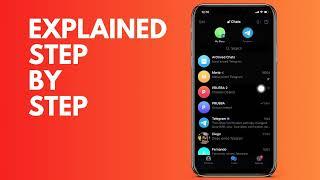 How to unpin a chat on Telegram IOS and Android