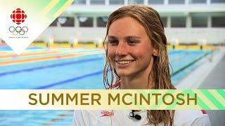 The final interview with Summer McIntosh ahead of Paris | CBC Sports