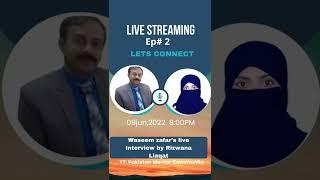 Interview series by Rizwana Liaqat Ep1 Guest Waseem Zafar