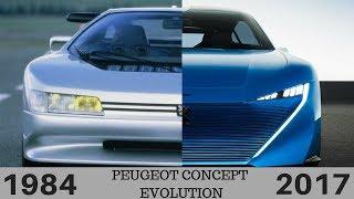 Peugeot : All Concept Cars & Prototypes Evolution (1984 -- 2017)