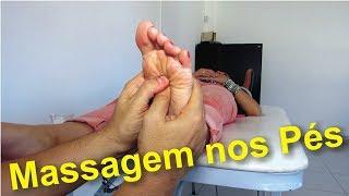 Massagem nos Pés (e um pouco de Reflexologia ou Reflexologia Podal)...