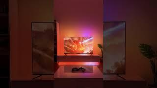 Best LED Light Gaming and Movie Setup Ever!