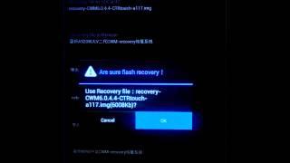 How to install CWM touch Recovery in Micromax Magnus a117