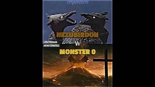 Nezubirdon vs Monster 0 | requested by Goji Guy #kingghidorah #vsbattle #vsedit #wis #wisedit