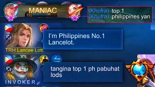 LANCELOT TOP 1 PHILIPPINES PRANK