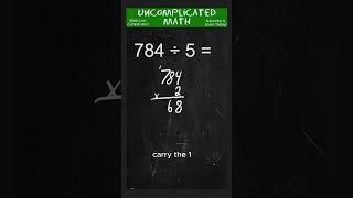 Division By MULTIPLICATION?! | Fast Division Hacks | #shorts #maths #mathtricks