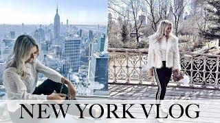 New York Travel Vlog: Top Of The Rock, Central Park, Shopping, Brooklyn Bridge, Best Food In NYC