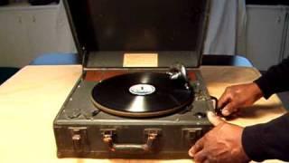 V-Disc player in action