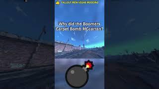 Why did the boomers Carpet bomb Mccarran?  |  #fallout #fnv
