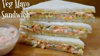 Easy & Quick 5 Minutes Mayonnaise Sandwich || sandwich recipe by khush zaiqa pakwan