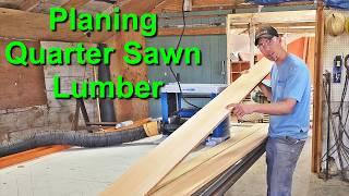 Planing Quarter Sawn Lumber