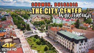 Shumen, Bulgaria - A Walk Through The City Center - Virtual Walking Tour