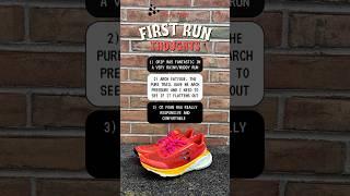 First Run Thoughts | Craft Pure Trail | #shorts #running #shoes