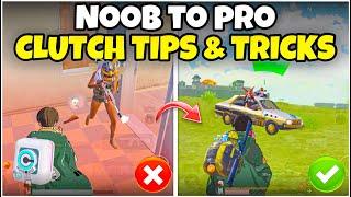 TOP 10 NOOB TO PRO TIPS & TRICK TO CLUTCH EVERY TIME IN BGMI | PUBG MOBILE TIPS | Mew2