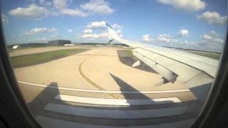 Flight Seattle Tacoma to Washington DC Dulles - Timelapse and Landing