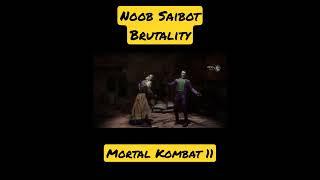 Noob Saibot Brutality on Joker Mortal Kombat 11 #shorts #mk11