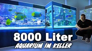 8000 Liter MEERWASSERAQUARIUM + Preis?! *Hobby extrem*