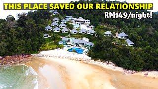 5-minute chalet tour: Royale Chulan Cherating Beach - Pahang, MALAYSIA TRAVEL VLOG & GUIDE