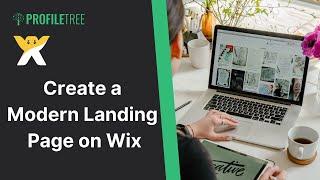 Create a Modern Landing Page on Wix | Wix | Wix Tutorial | Wix Website | Landing Page Tutorial