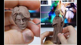 HARRY POTTER from clay / Лепка Гарри поттера для молда