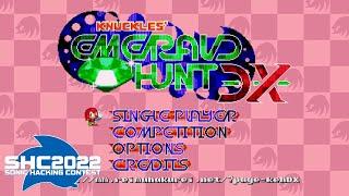 Knuckles' Emerald Hunt DX (SHC '22)  Full Game Playthrough (1080p/60fps)