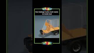 The Amazing mechanism of Garbage Trucks #garbage #garbagetruck