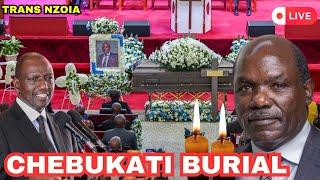 LIVE: Wafula Chebukati burial Ceremony! Former IEBC Chair Chebukati laid to rest in Trans Nzoia!